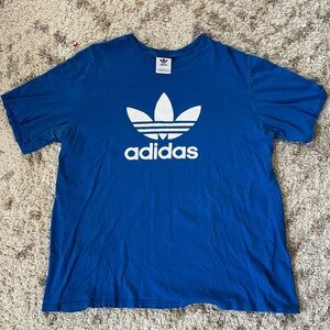 Adidas Originals Trefoil T-Shirt Blue/White Men's XL BNWT